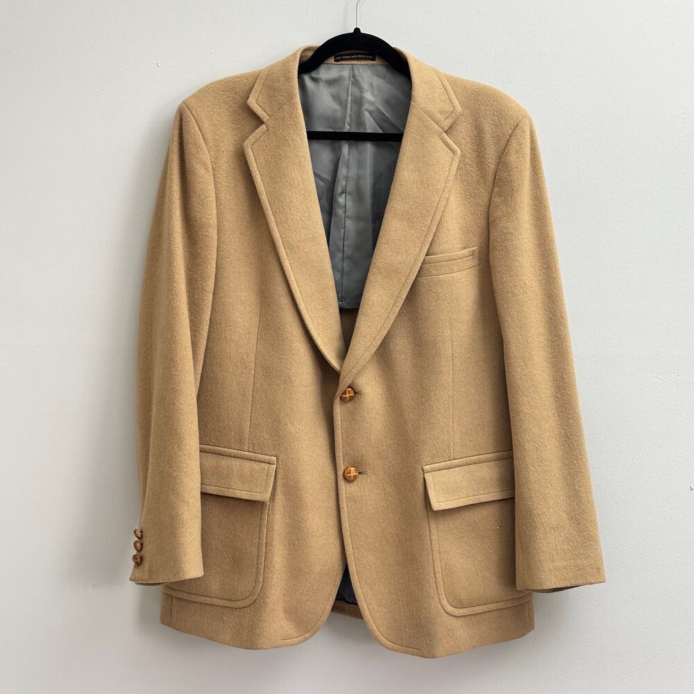 Vintage RICHMAN Wool Blend Women Blazer Jacket, size L